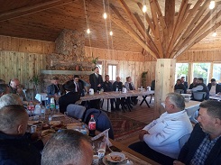 2023 Yılı Köylere Hizmet Götürme Birliği  Ekim Ayı  Olağan  Meclis Toplantısı Kaymakamımız Sayın Hakan ALKAN Başkanlığında Yapıldı